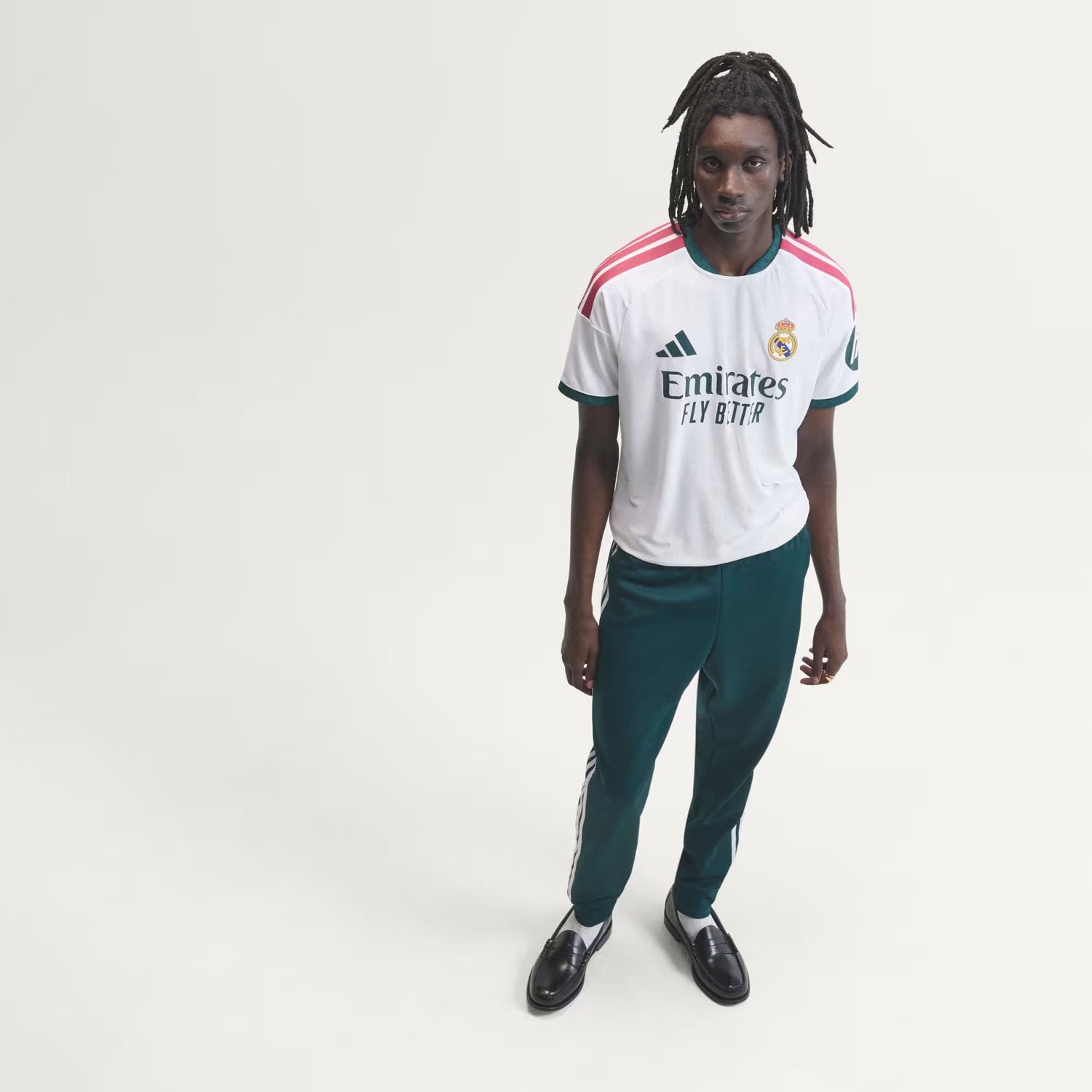 Real Madrid 26/27 Home Authentic Jersey worn full body