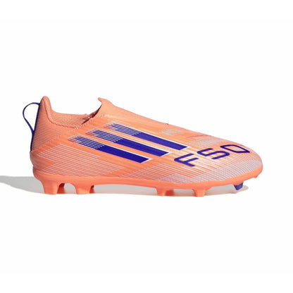 adidas F50 League Laceless FG/MG Jr. Firm Ground (FG) adidas Orange 2Y 