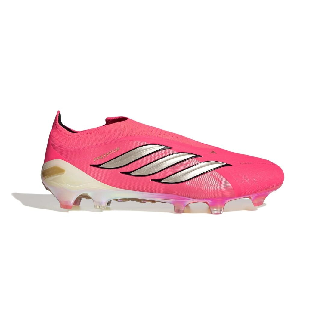 adidas Predator Elite Laceless FG Firm Ground (FG) adidas Pink M 7 / W 8 