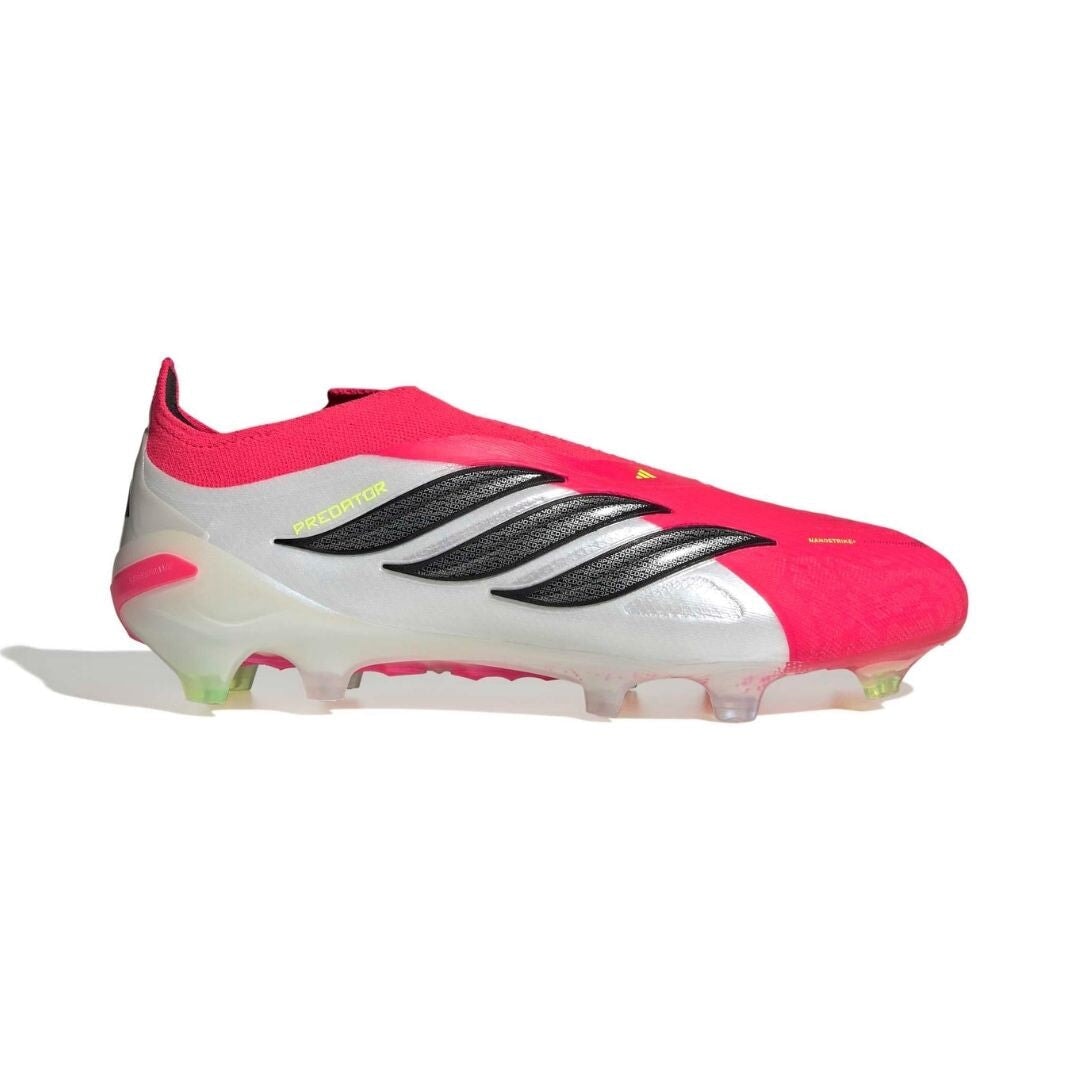 adidas Predator Elite Laceless FG Firm Ground (FG) adidas Red M 6.5 / W 7.5