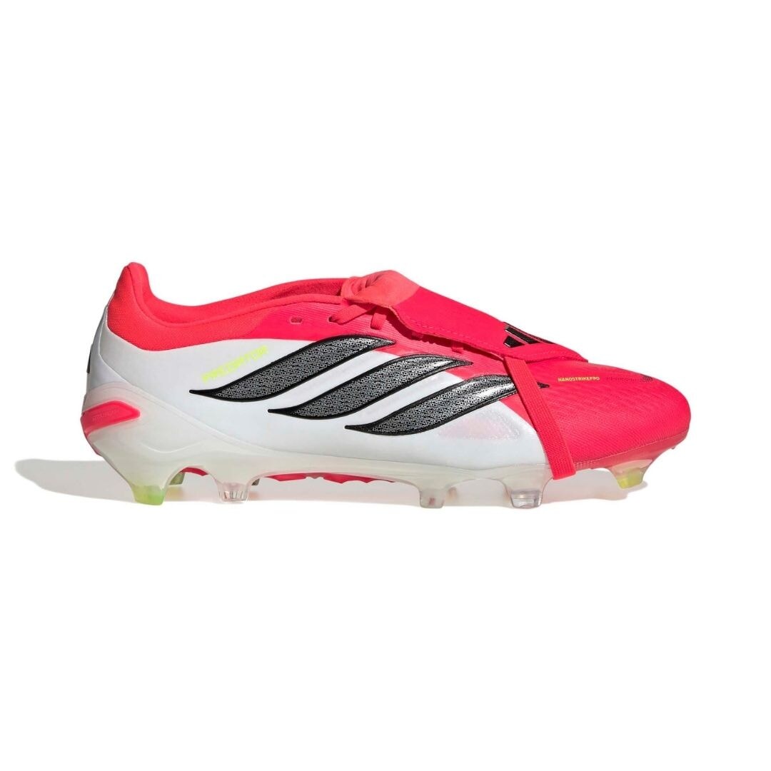 adidas PREDATOR PRO Fold-Over Tongue FG Firm Ground (FG) adidas Red M 6.5 / W 7.5 
