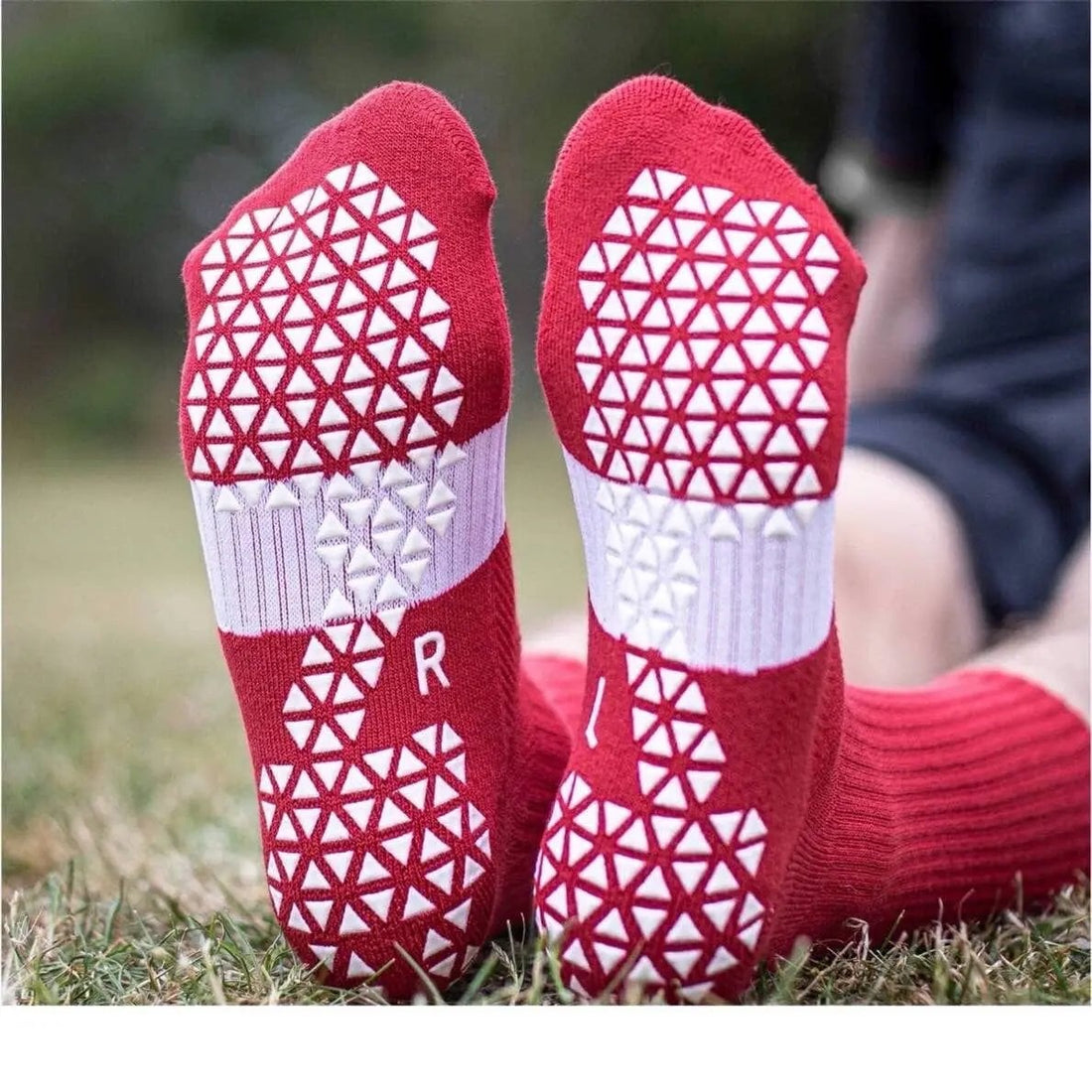 Pure Grip Socks Pro Red Grip Socks Pure 
