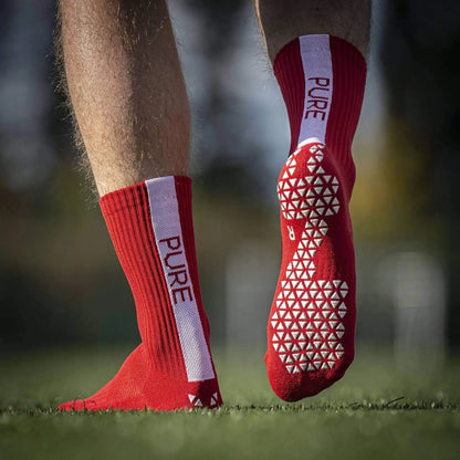 Pure Grip Socks Red