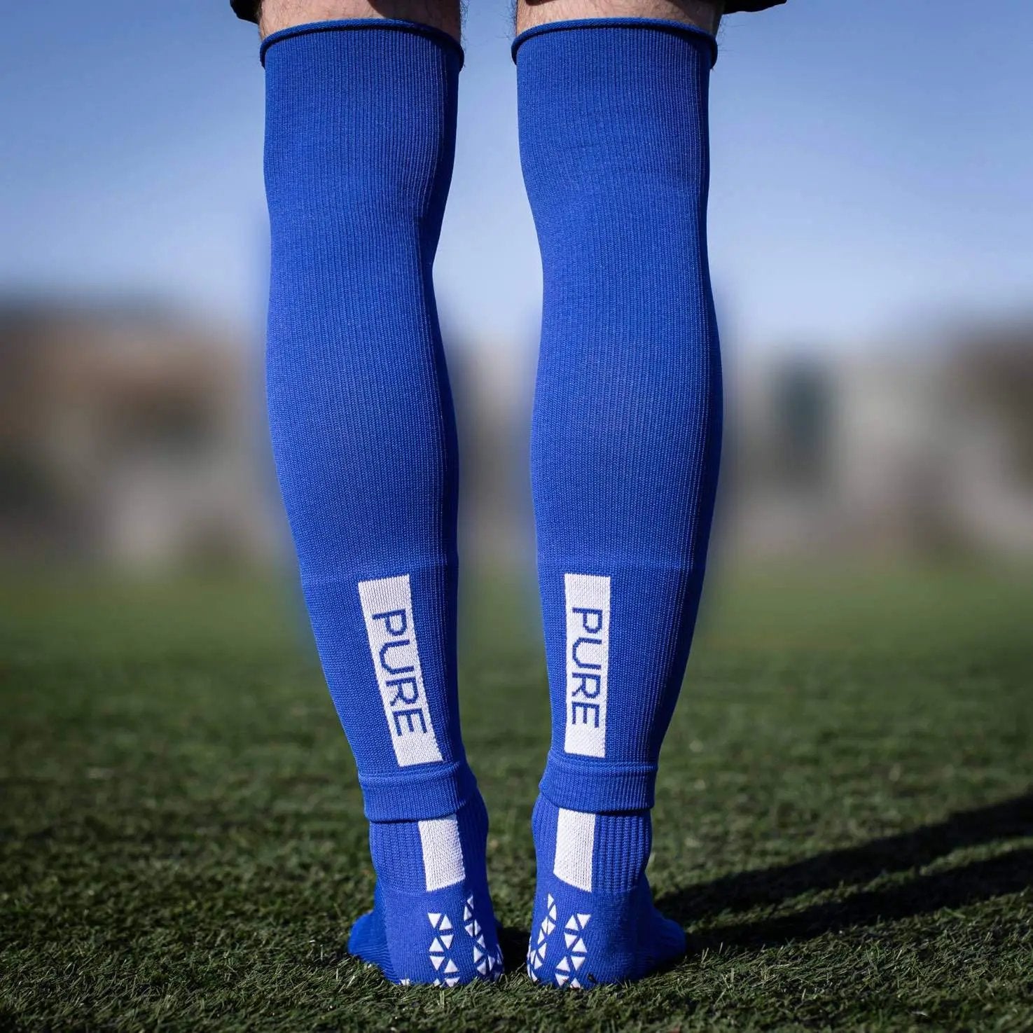 Pure Grip Socks Red– Premium Soccer